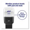 Purell Push-Style Hand Sanitizer Dispenser, 1,200 mL, 5.25 x 8.56 x 12.13, Graphite 5024-01
